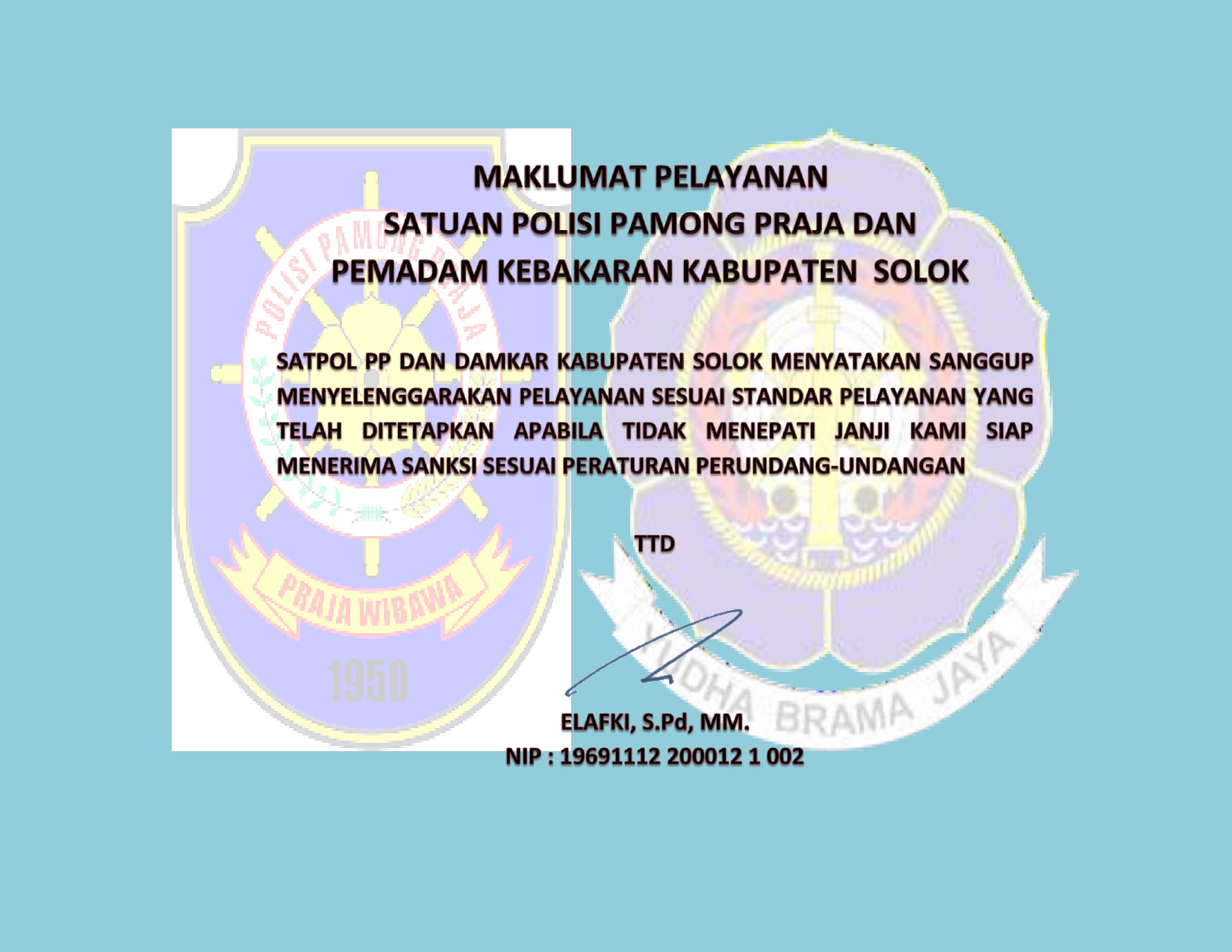 MAKLUMAT PELAYANAN
